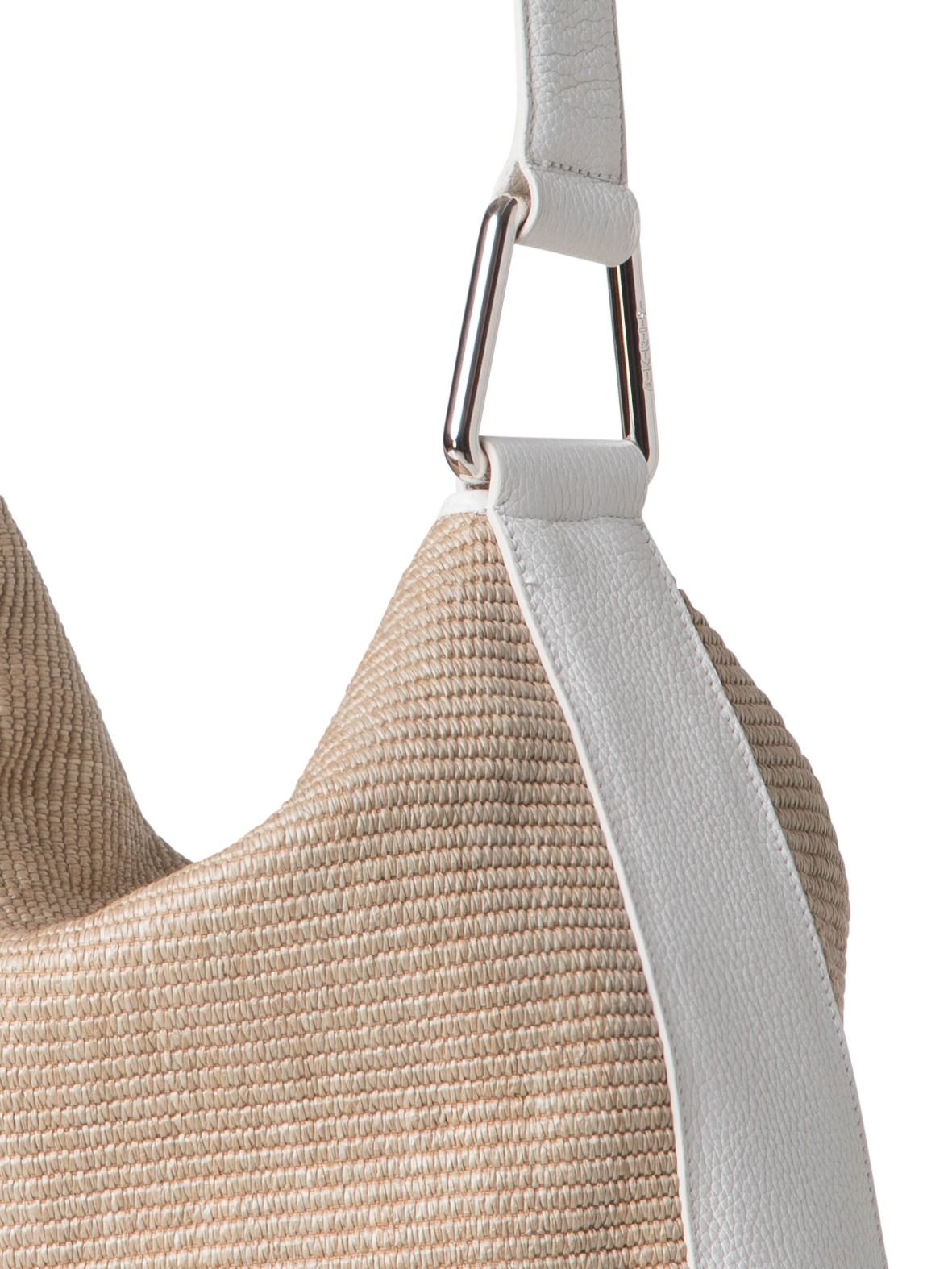 Designer Anna Medium Hobo - Bunt - Beige - Weiss