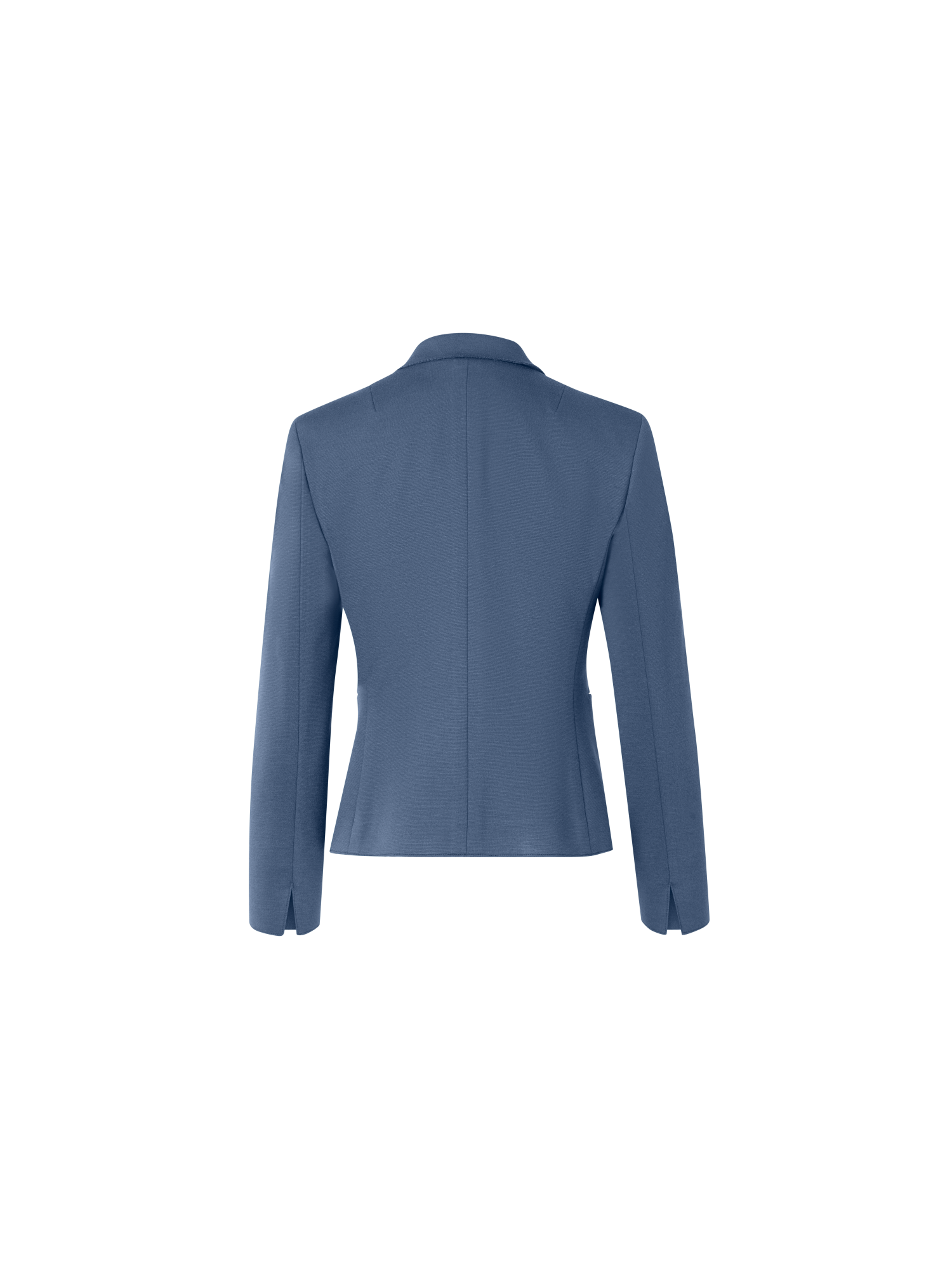 Designer Taillierter Jersey-Blazer - Blau