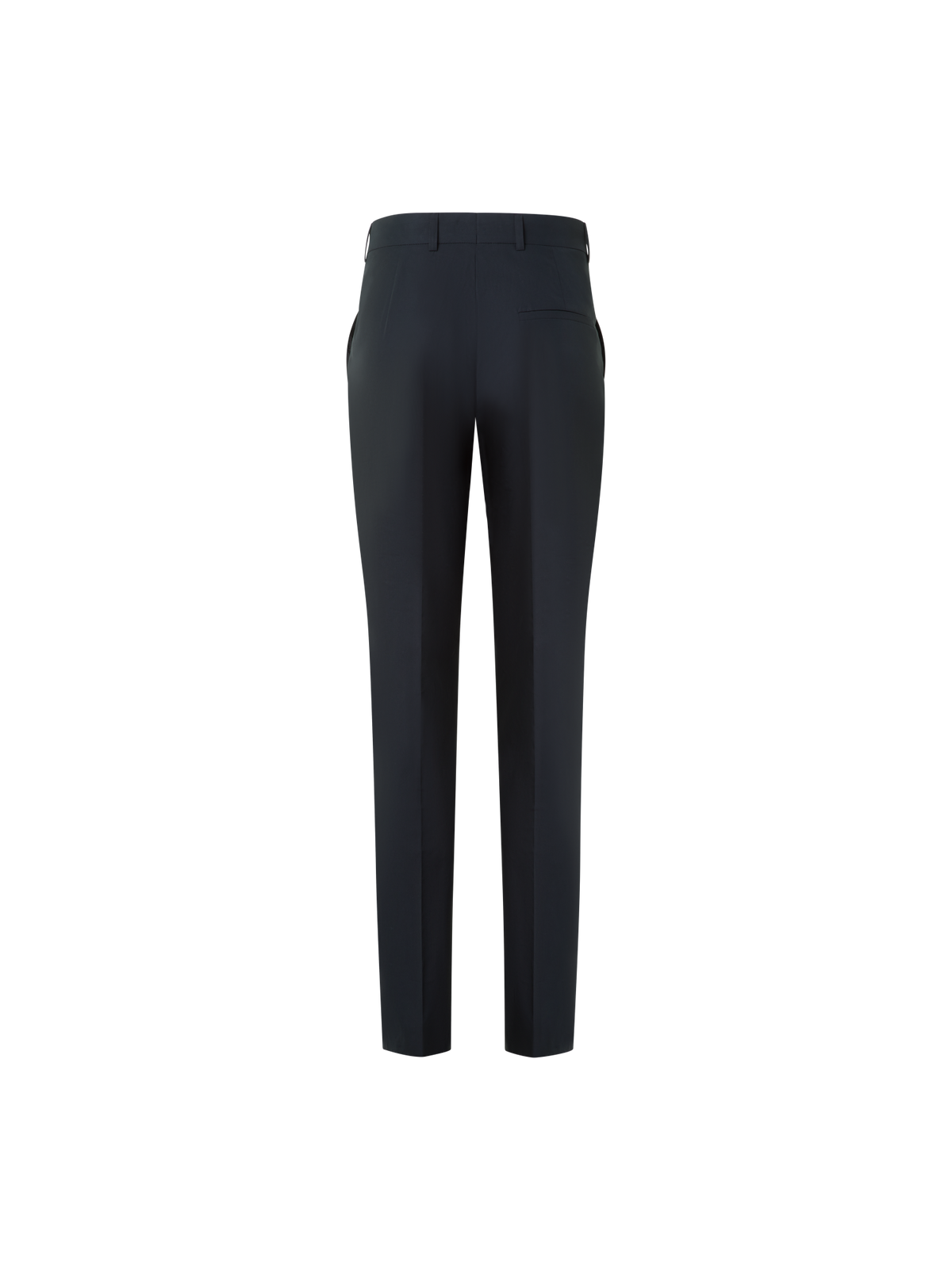 Designer Tapered Hose aus Baumwolle in Knöchellänge - Schwarz