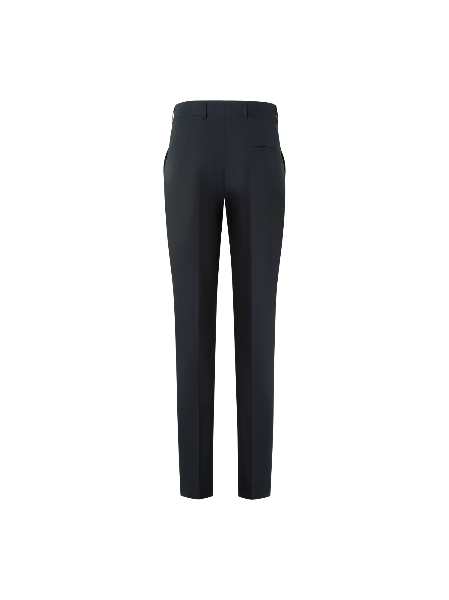 Designer Tapered Hose aus Baumwolle in Knöchellänge - Schwarz