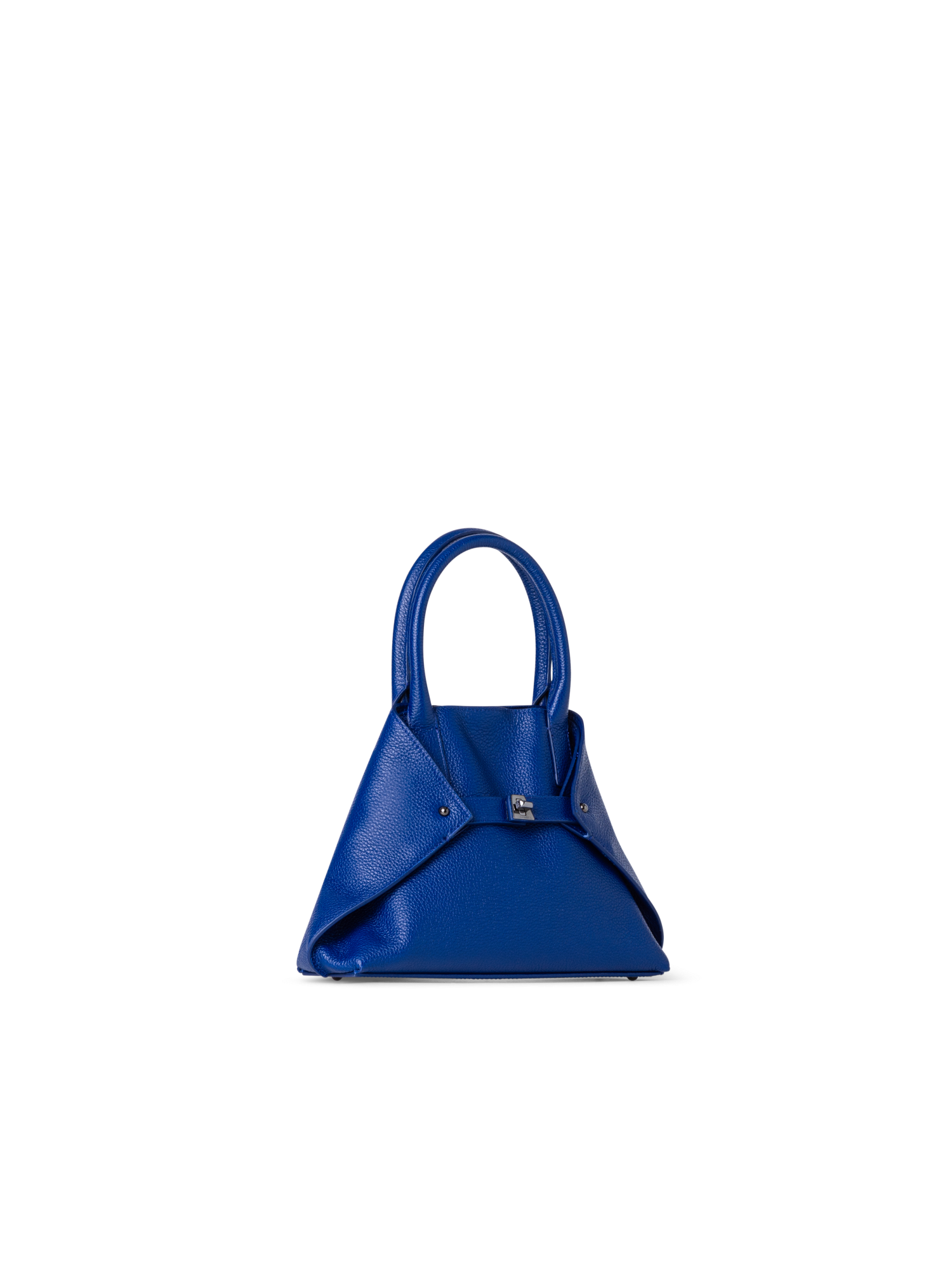 Designer Ai Little Top Handle Tote - Blau