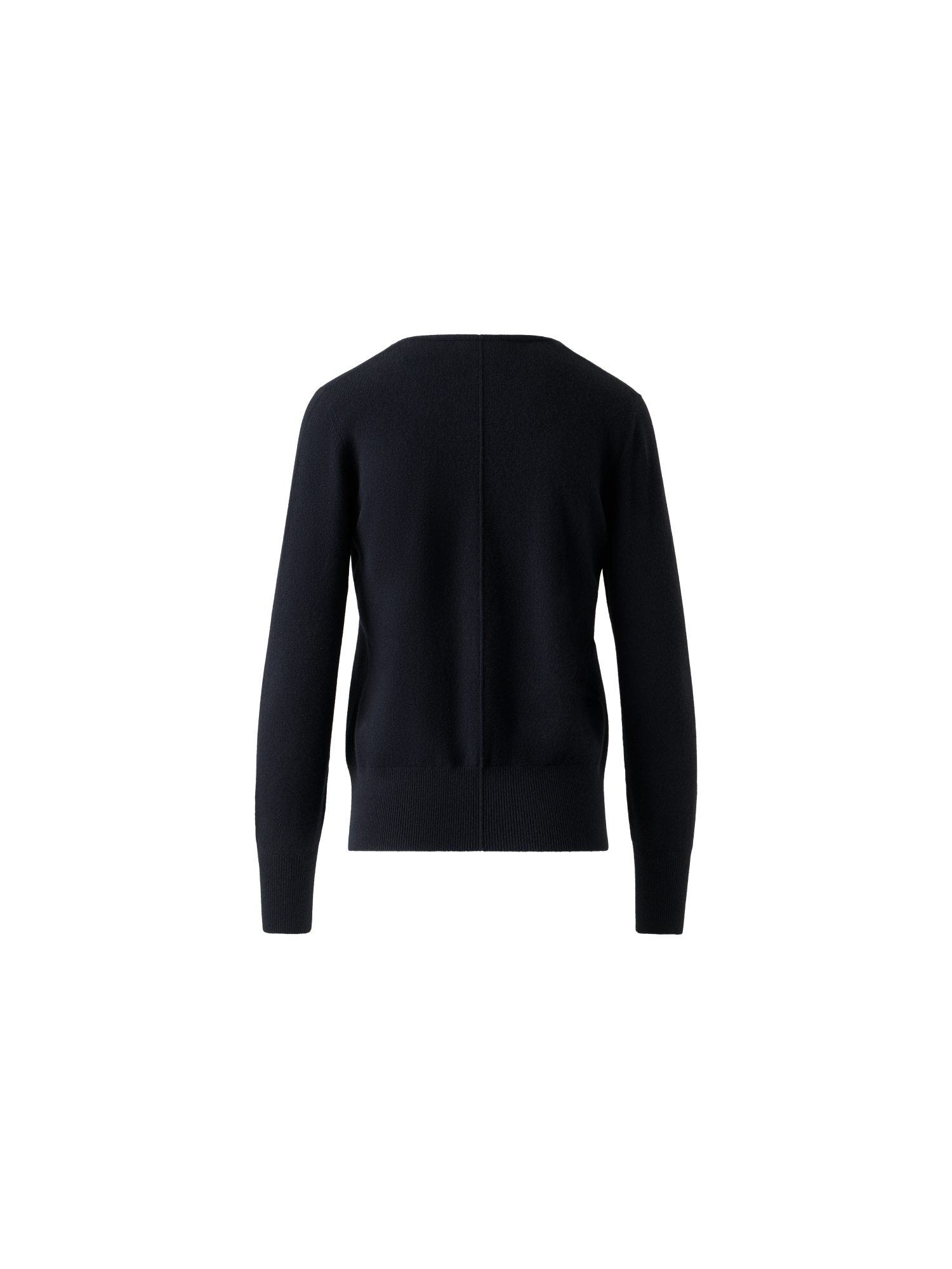 Designer 100% Kaschmir-Pullover mit V-Ausschnitt - Schwarz - Dunkelblau - Blau - Beige