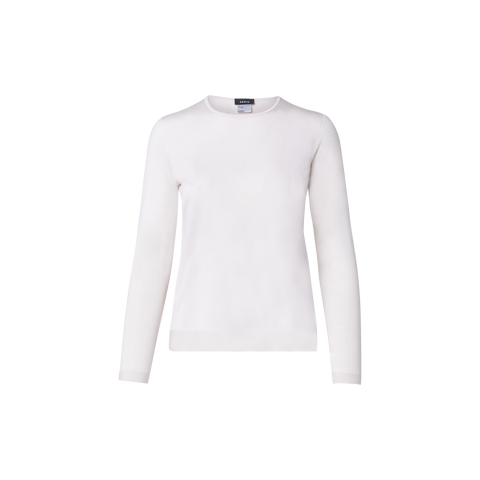 Nahtloser Strickpullover aus Kaschmir und Seide
