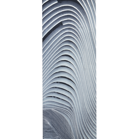 Curves print scarf