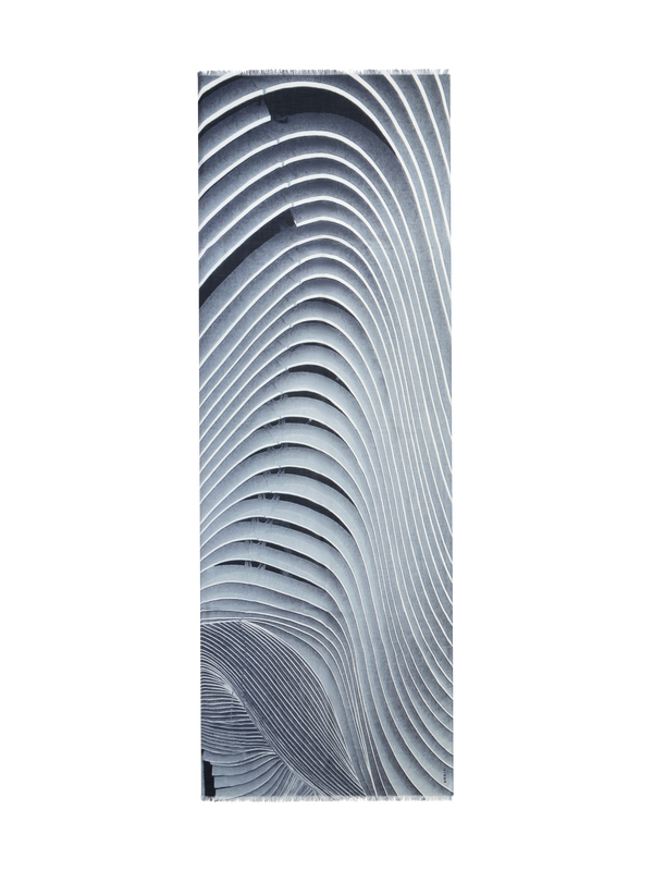 Designer Curves Druck Schal