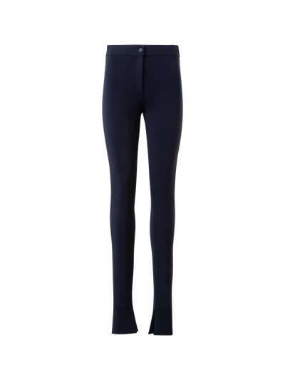 Designer Skinny Leggings aus Stretch-Jersey - Dunkelblau - Blau