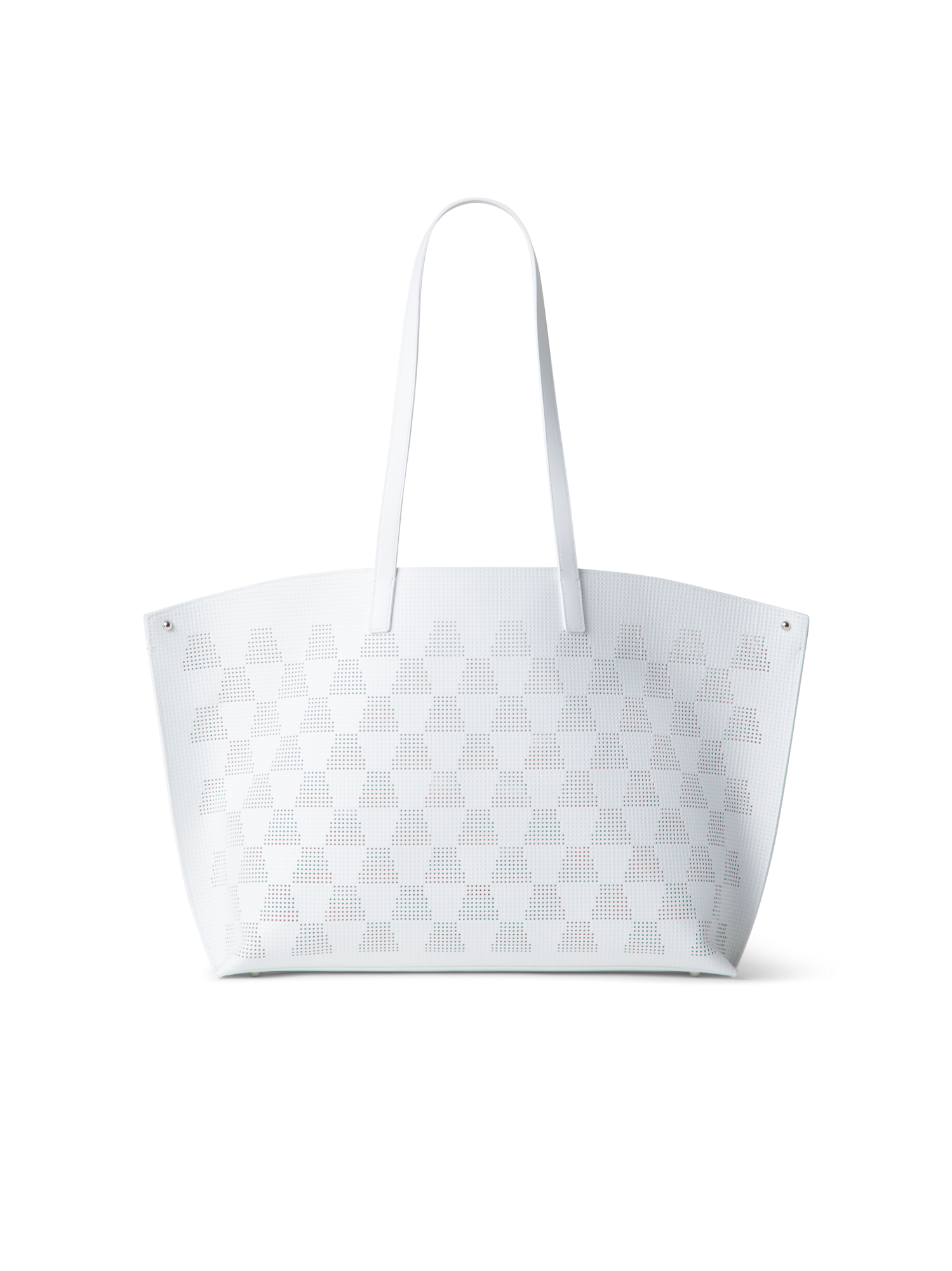 Designer Ai Medium Shoulder Tote - Weiss
