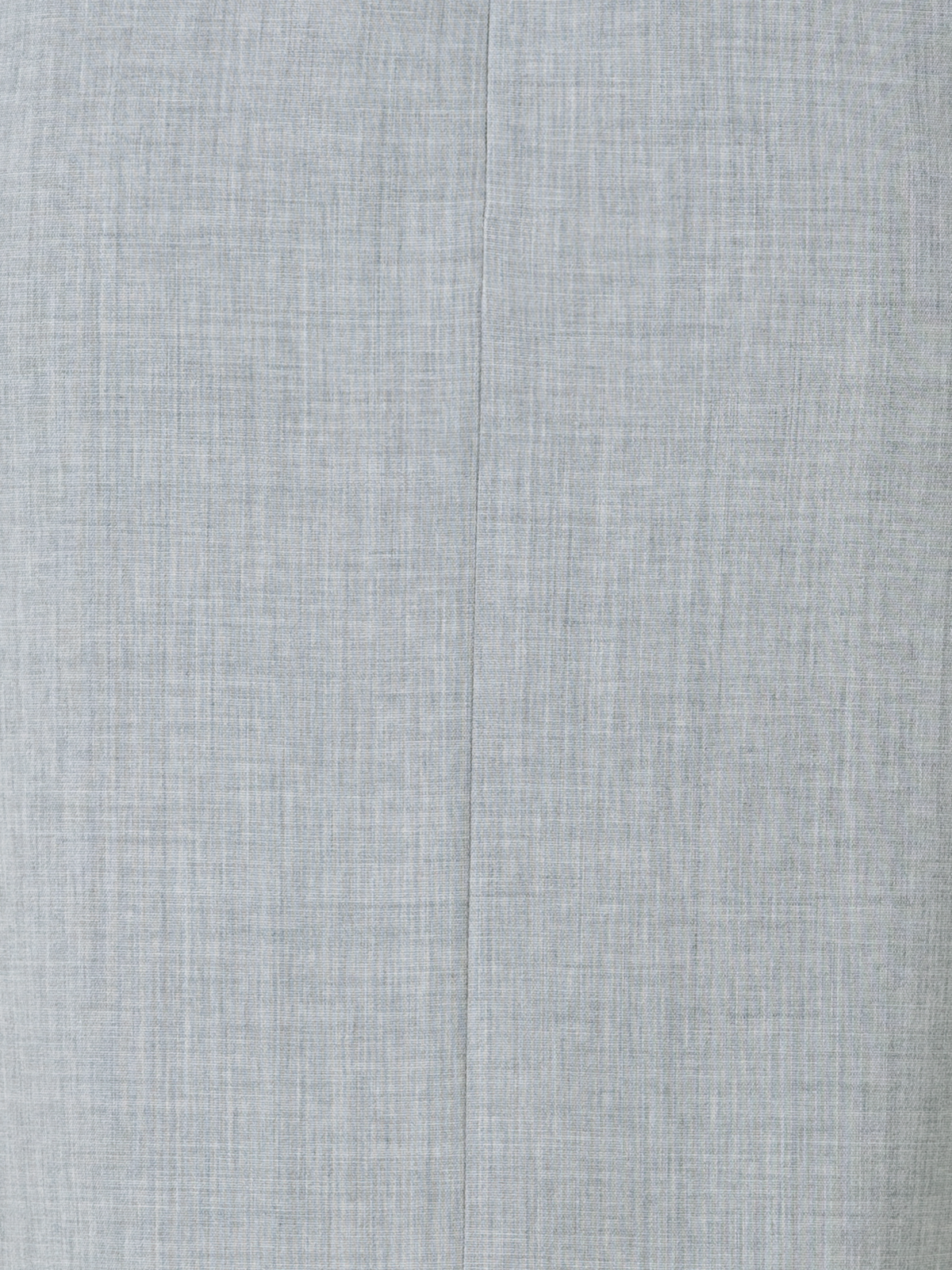 Designer Bleistiftrock aus Woll-Doubleface mit Taschen - Grau