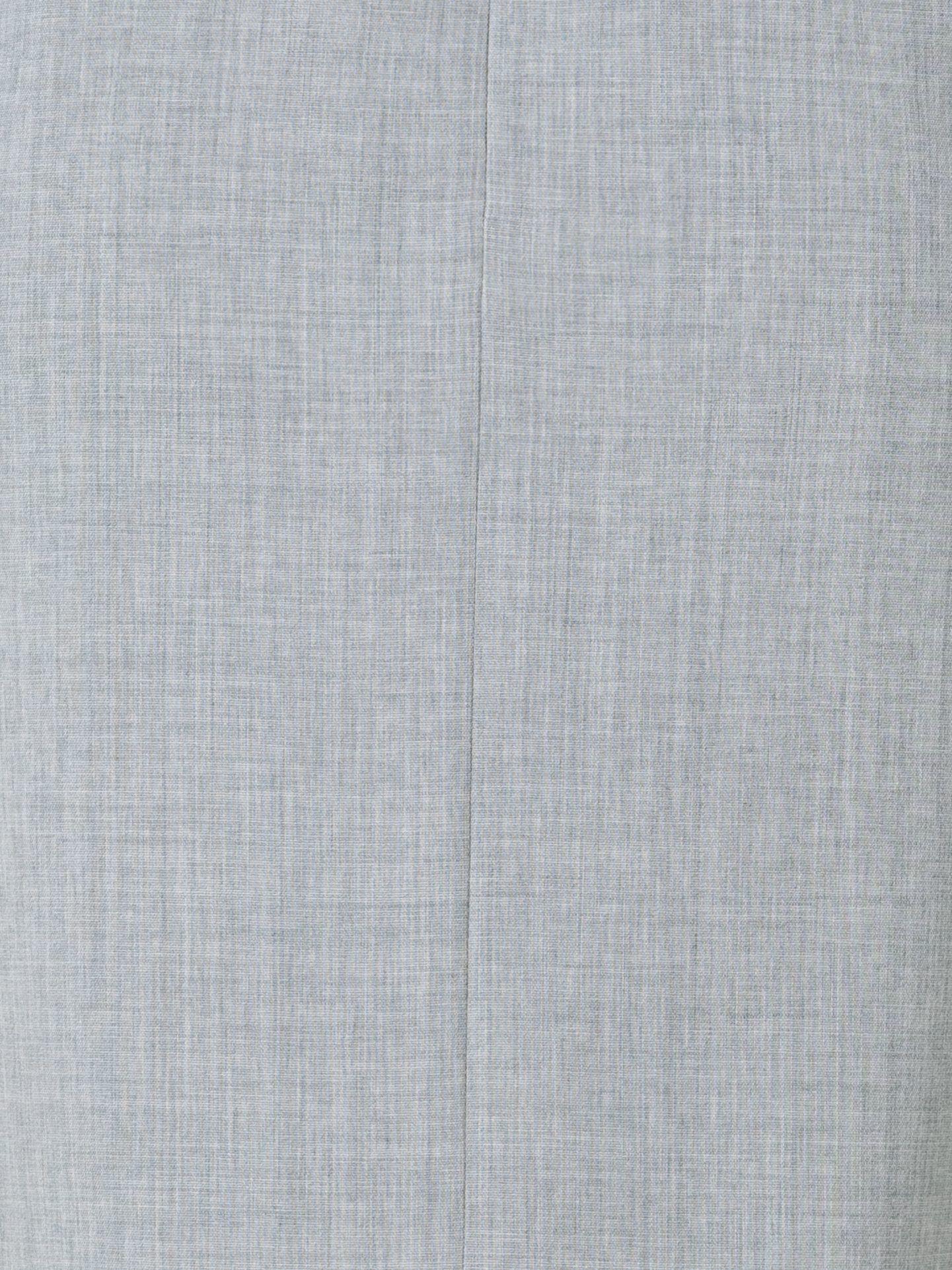 Designer Bleistiftrock aus Woll-Doubleface mit Taschen - Grau