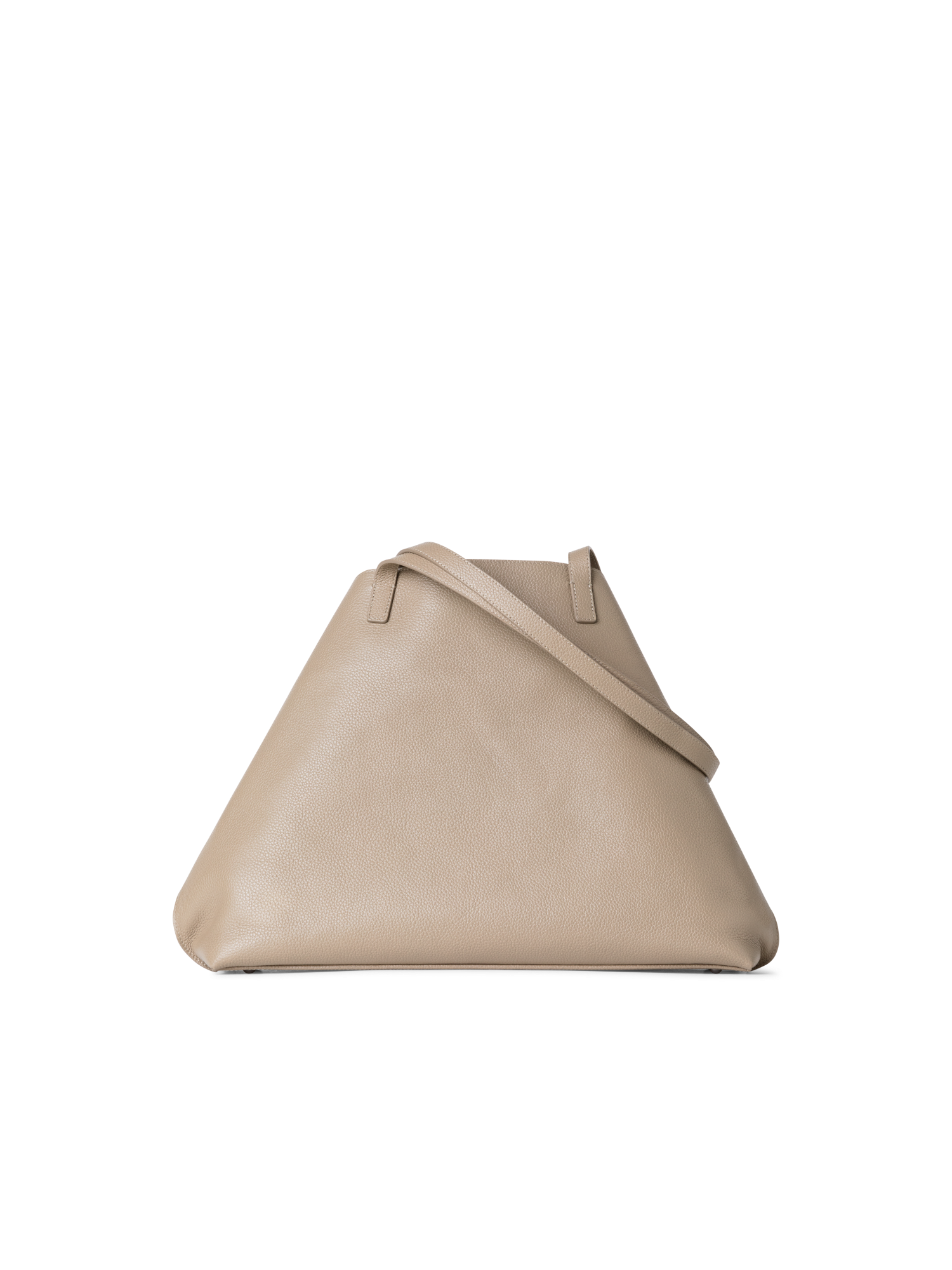 Designer Ai Medium Shoulder Tote - Beige