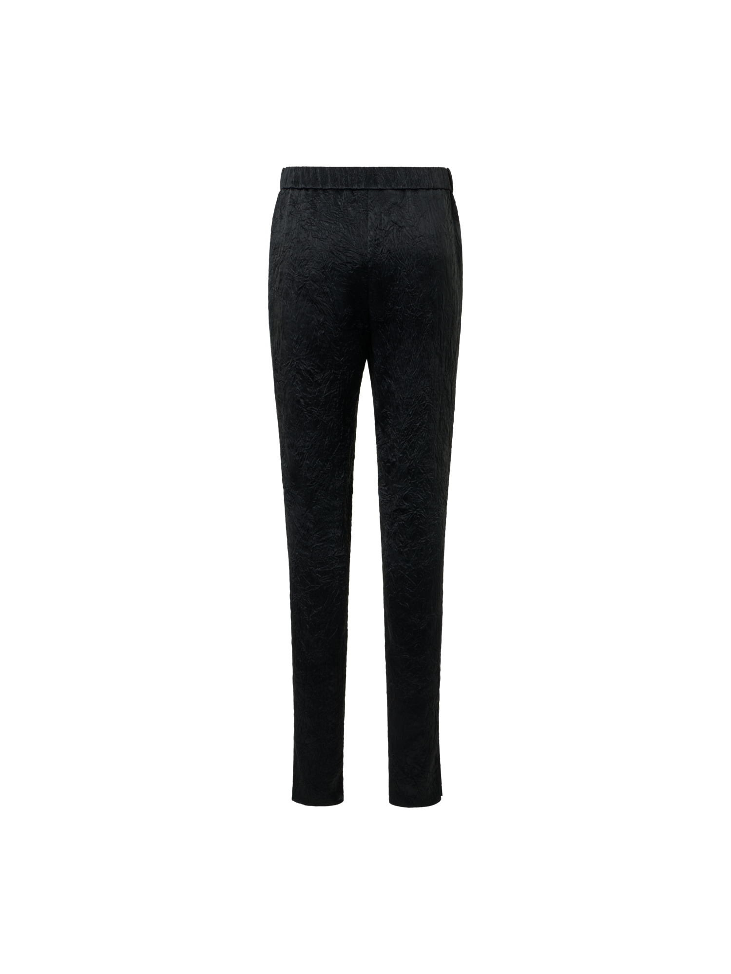 Designer Mike Jogginghose aus Knitter-Satin mit Kordelzug - Schwarz