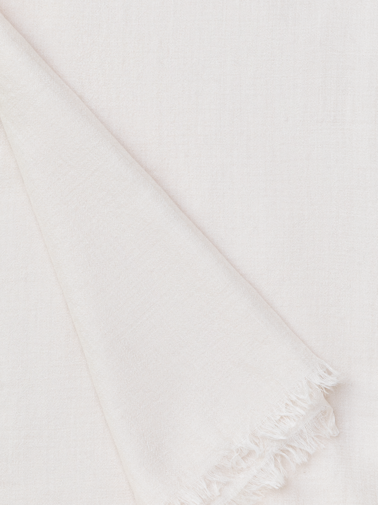 Designer Schal aus Kaschmir-Seide - Beige