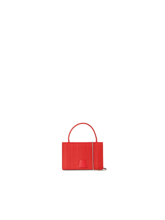 Designer Alice Mini Top Handle Bag - Rot