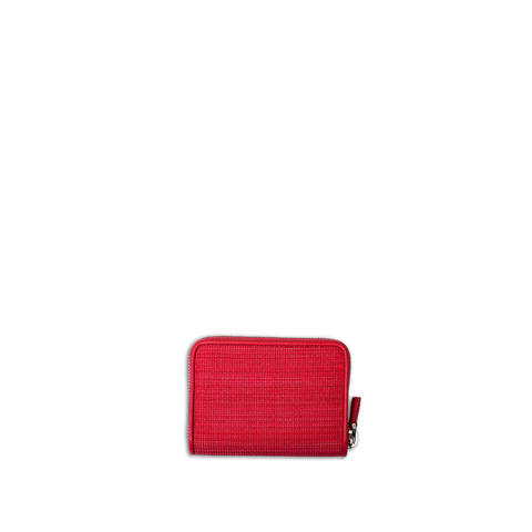 Kleines Portemonnaie aus Rosshaar mit Reissverschluss