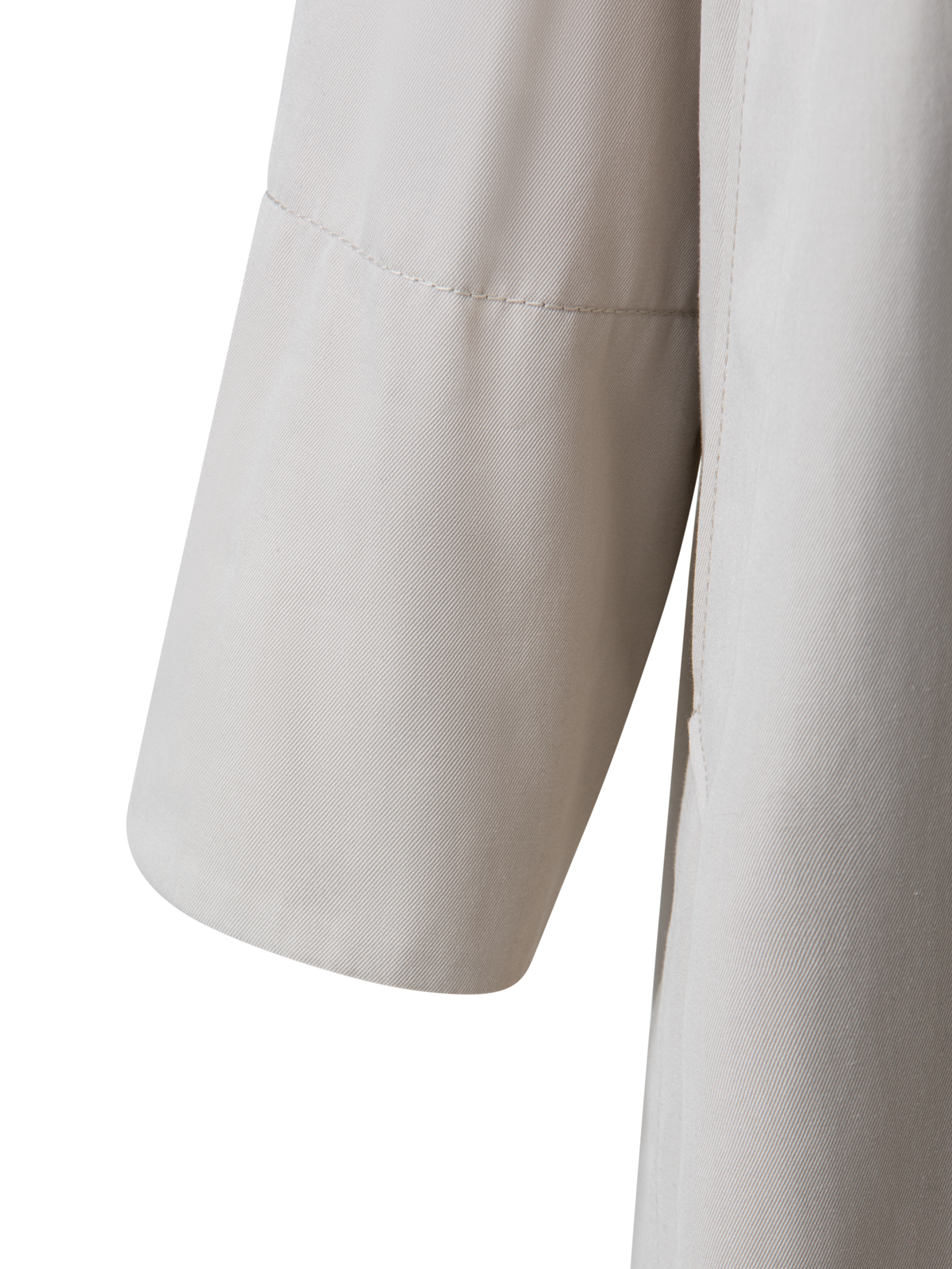 Designer Mantel aus Baumwoll-Gabardine