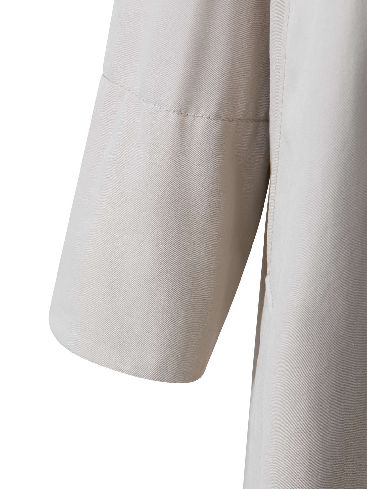 Designer Mantel aus Baumwoll-Gabardine