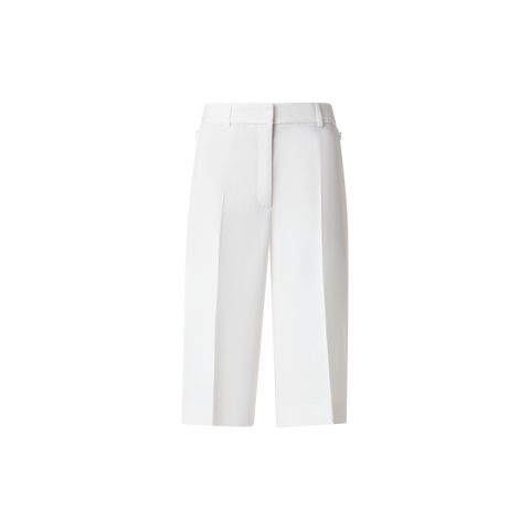 Bermudashorts aus Shantung-Seide