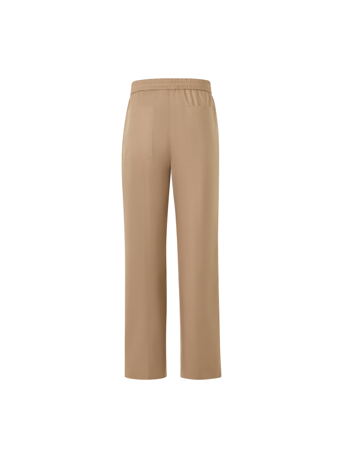 Designer Fritz Straight-Leg Hose aus Baumwoll-Gabardine - Beige