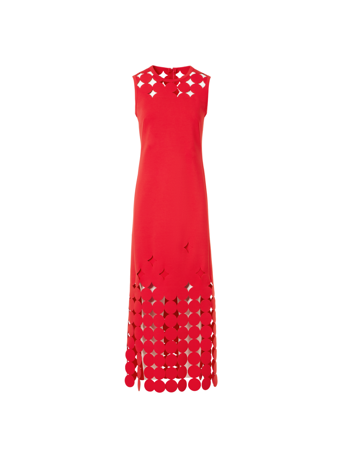 Designer Jerseykleid mit Cut-out Detail