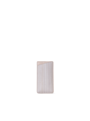 Designer Brillenetui aus Rosshaar und Leder - Beige