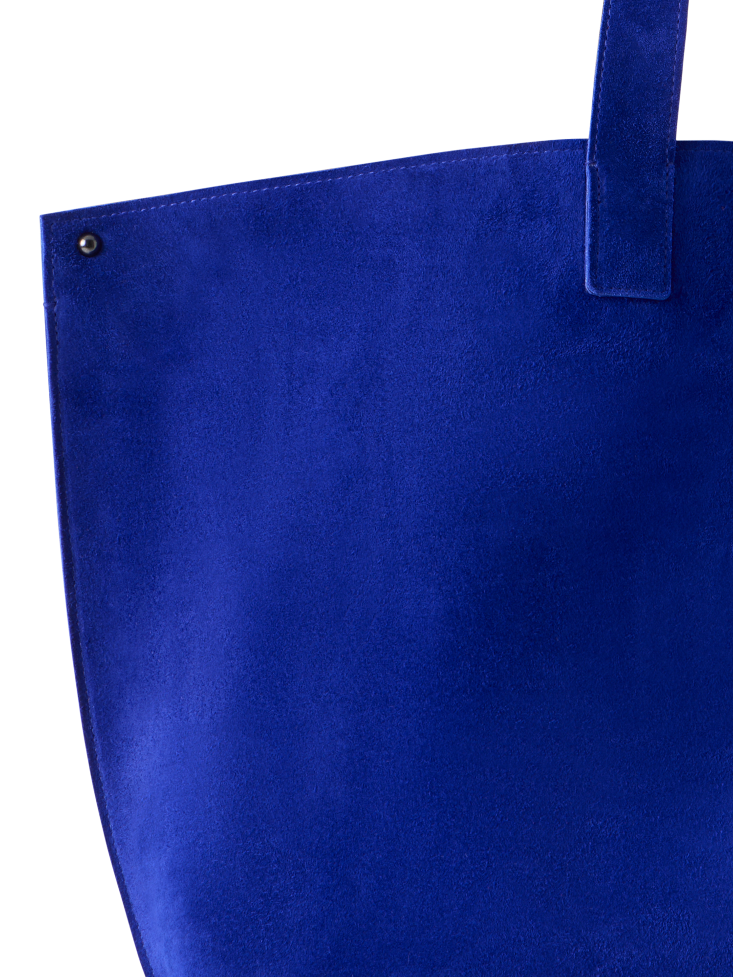 Designer Ai Medium Shoulder Tote Bag - Blau
