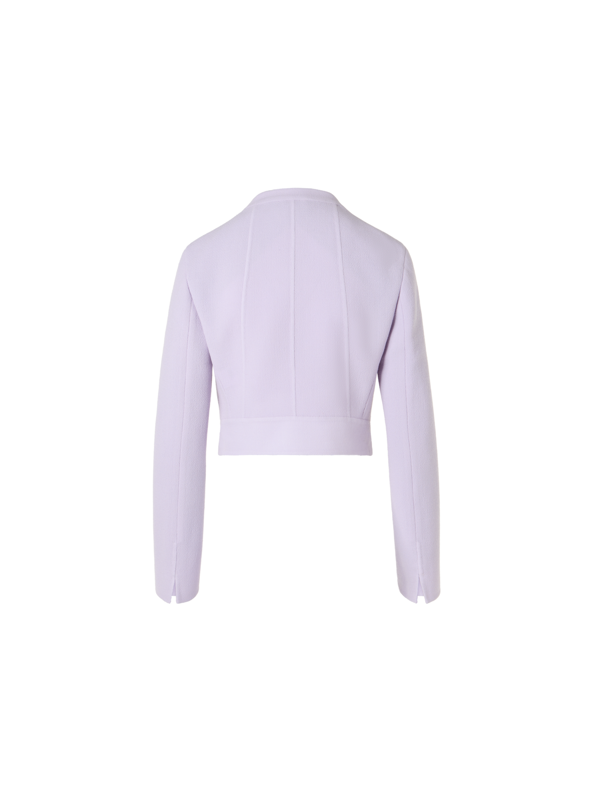 Designer Hynora Jacke aus Wollkrepp-Doubleface