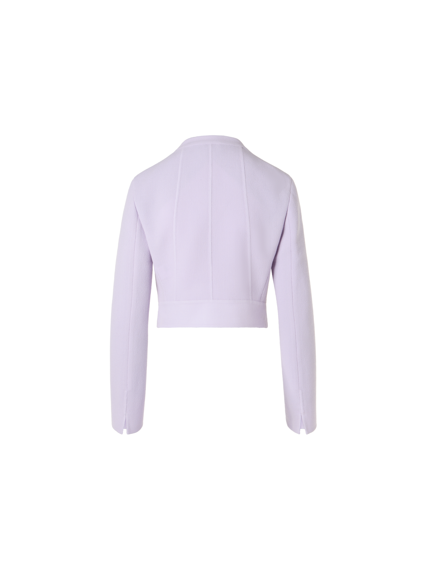 Designer Hynora Jacke aus Wollkrepp-Doubleface