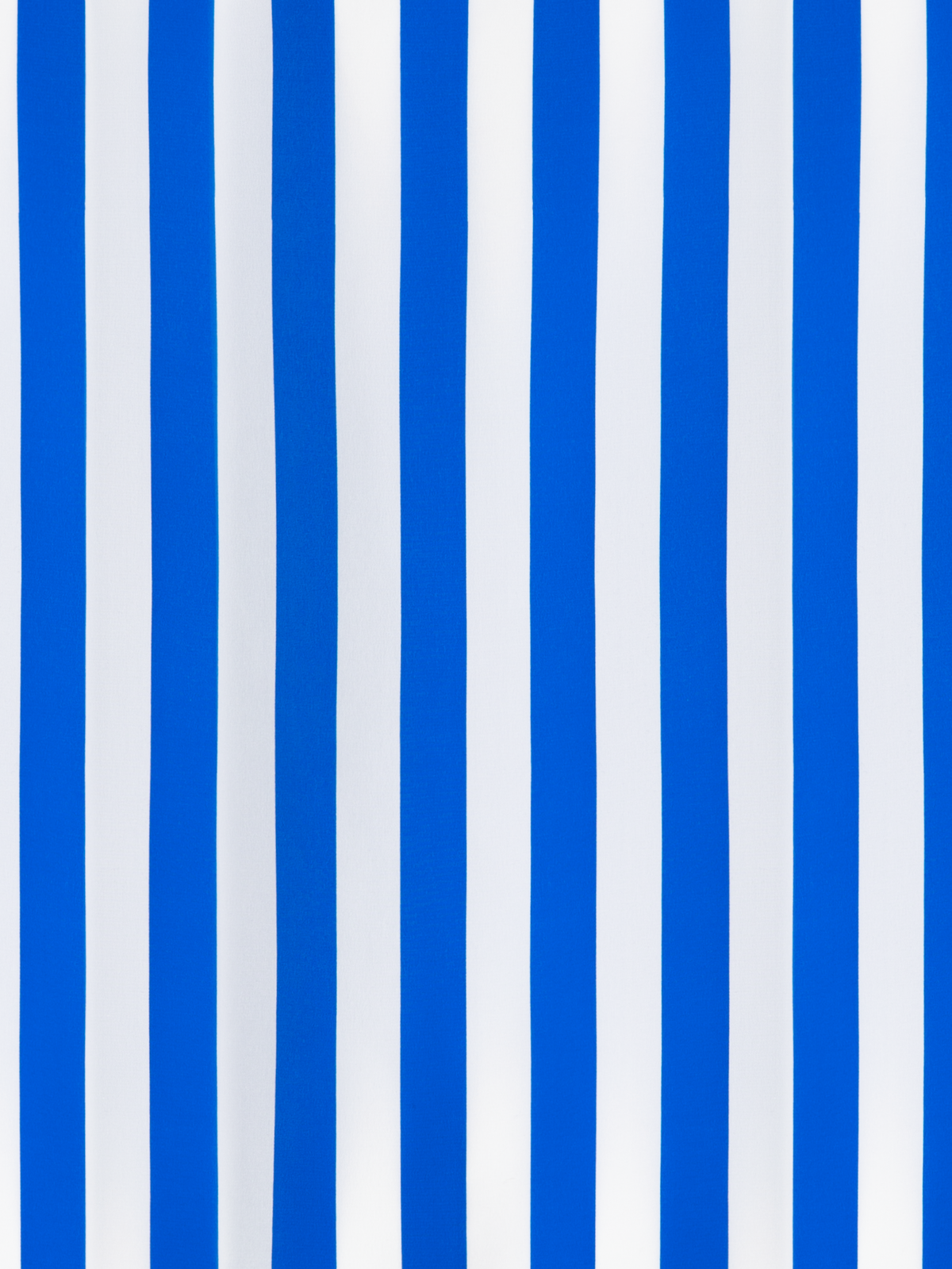 Designer Seidenbluse mit Deck Chair Stripe Druck - Blau - Bunt - Weiss