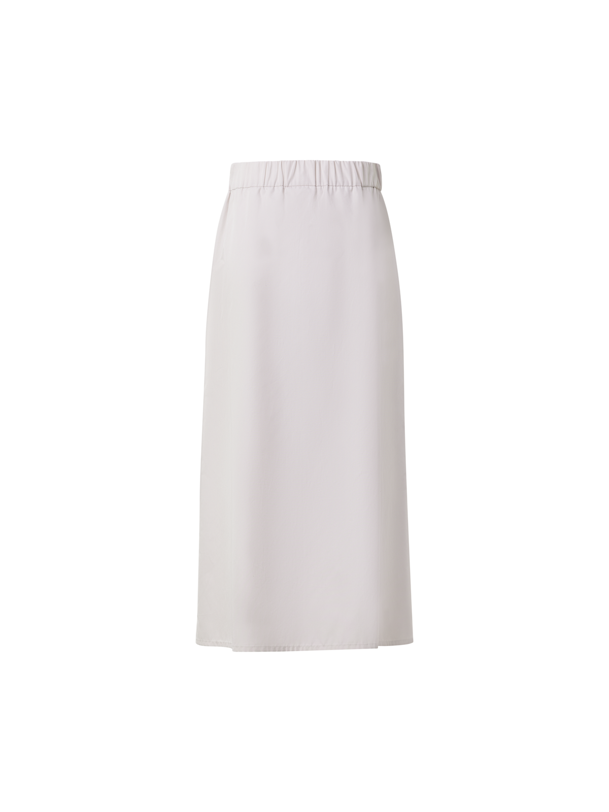 Designer Cropped Lagenhose aus Baumwoll-Popeline - Grau - Beige