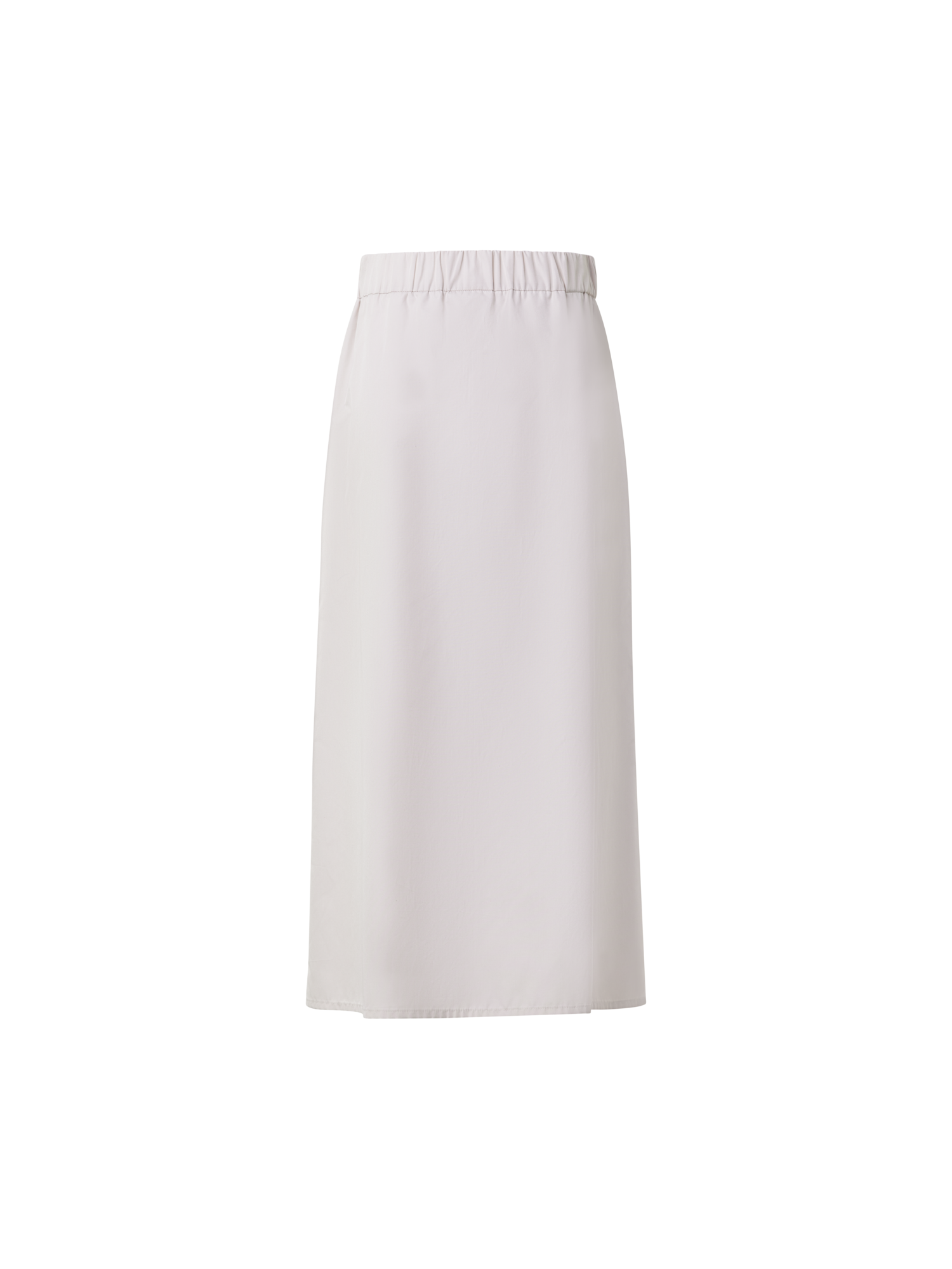 Designer Cropped Lagenhose aus Baumwoll-Popeline - Grau - Beige