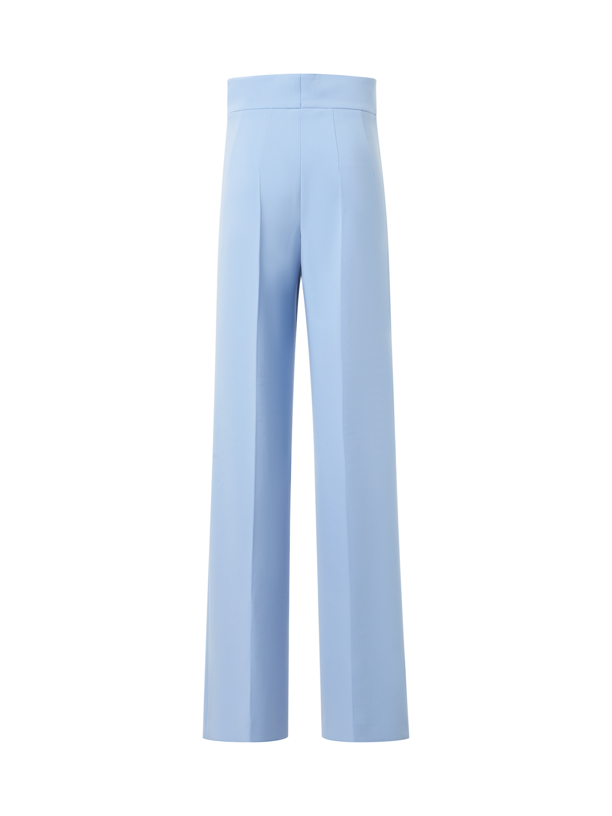 Designer Fiyuki High Waist Hose aus Woll-Doubleface