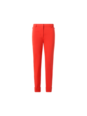 Designer Maxima tapered Hose aus Baumwolldenim - Rot