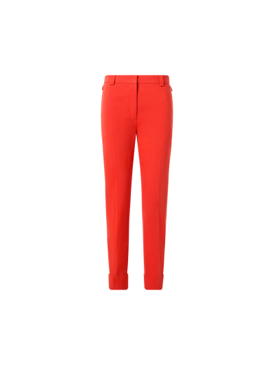 Designer Maxima tapered Hose aus Baumwolldenim - Rot