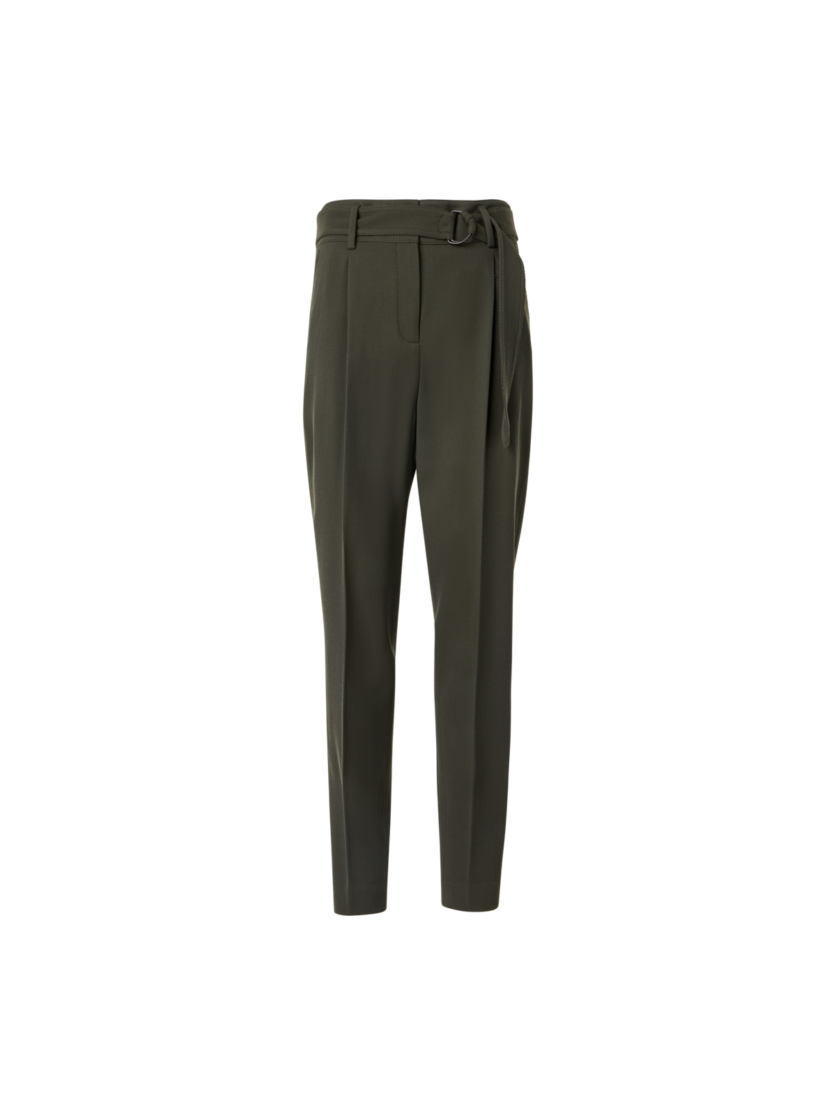 Designer Fred Tapered Hose aus Woll-Tricotine - Grün