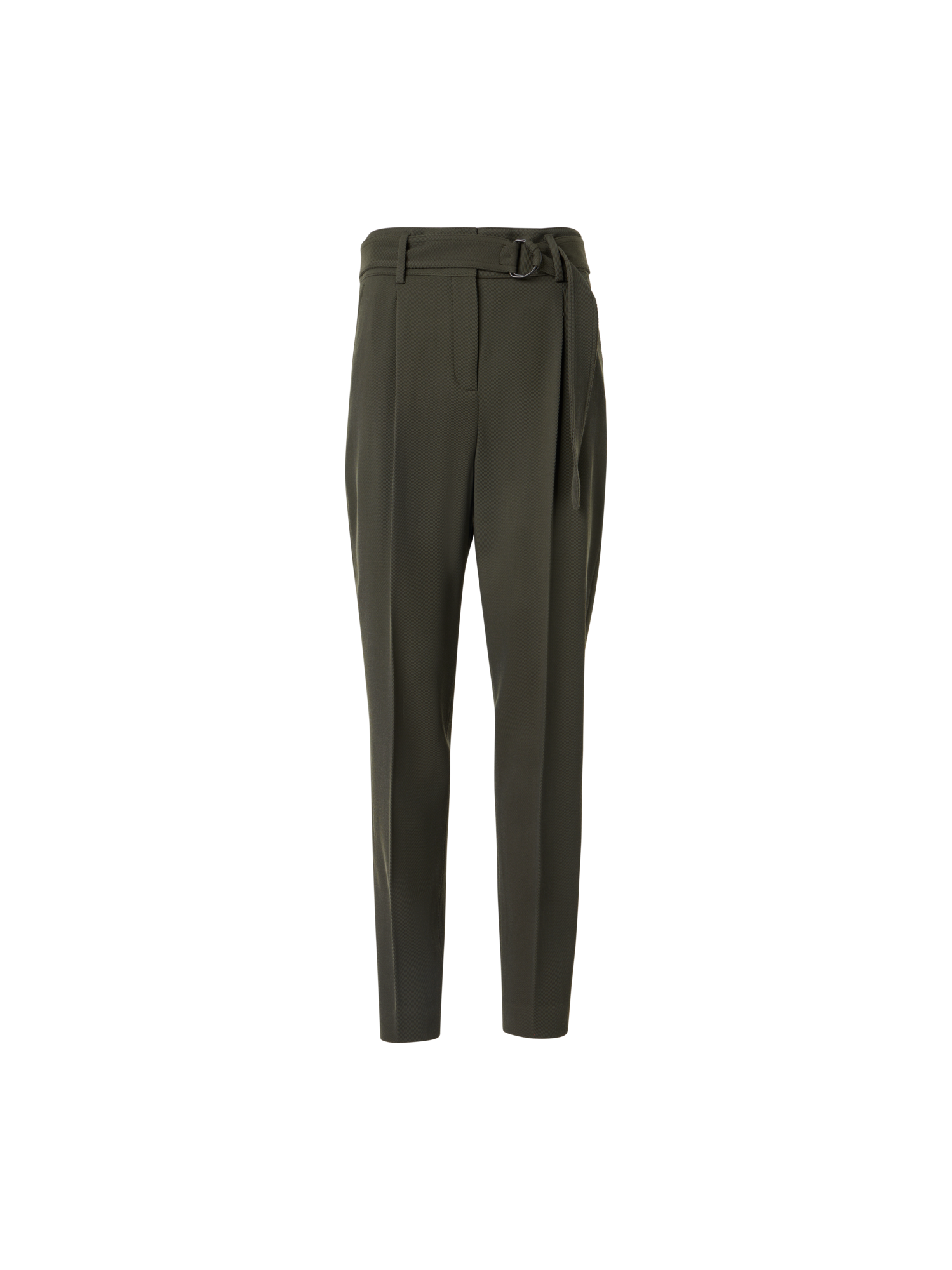 Designer Fred Tapered Hose aus Woll-Tricotine - Grün