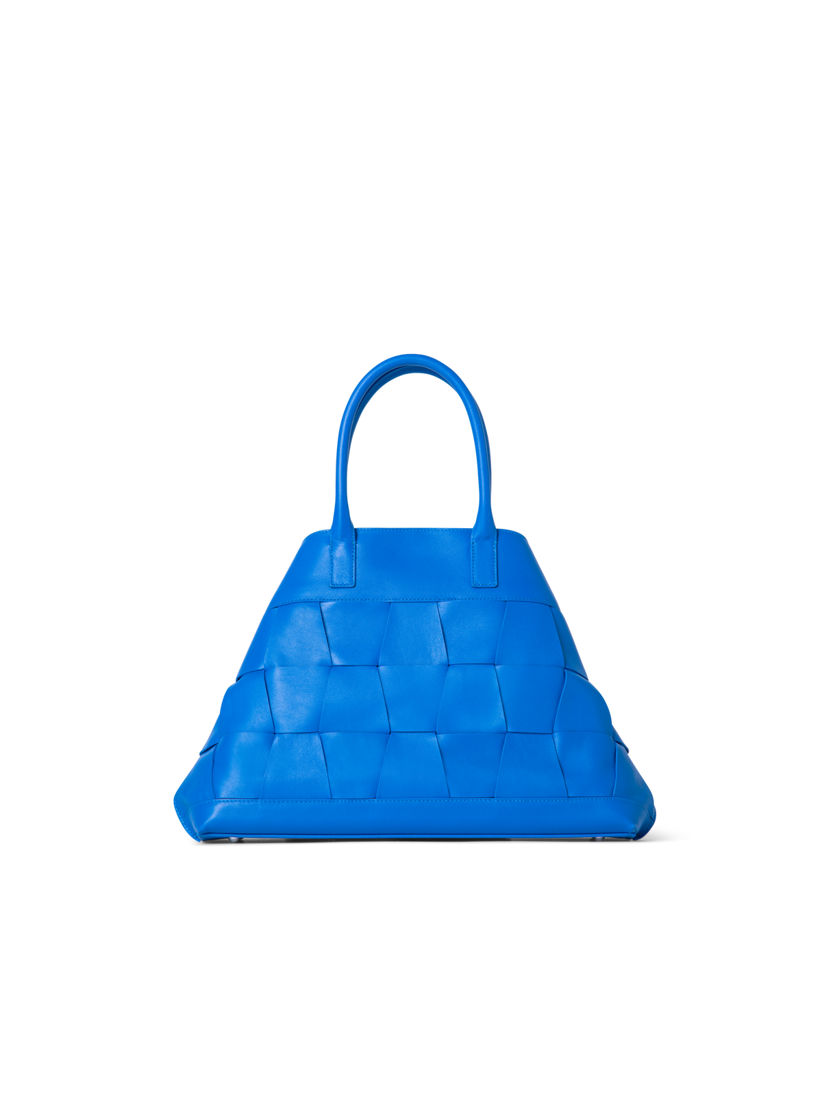 Designer Ai Small Top Handle Tote - Blau