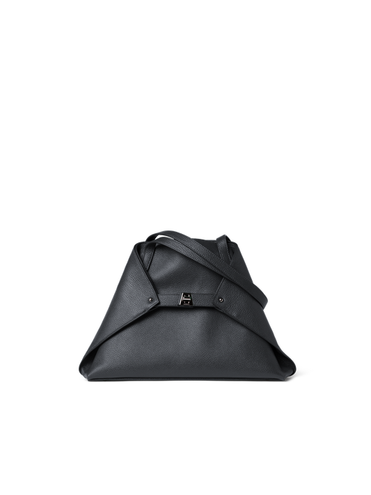 Designer Ai Small Shoulder Tote - Schwarz