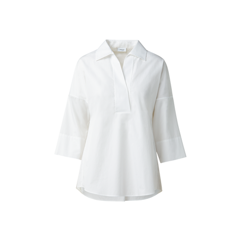 Oversize Bluse aus Baumwolle