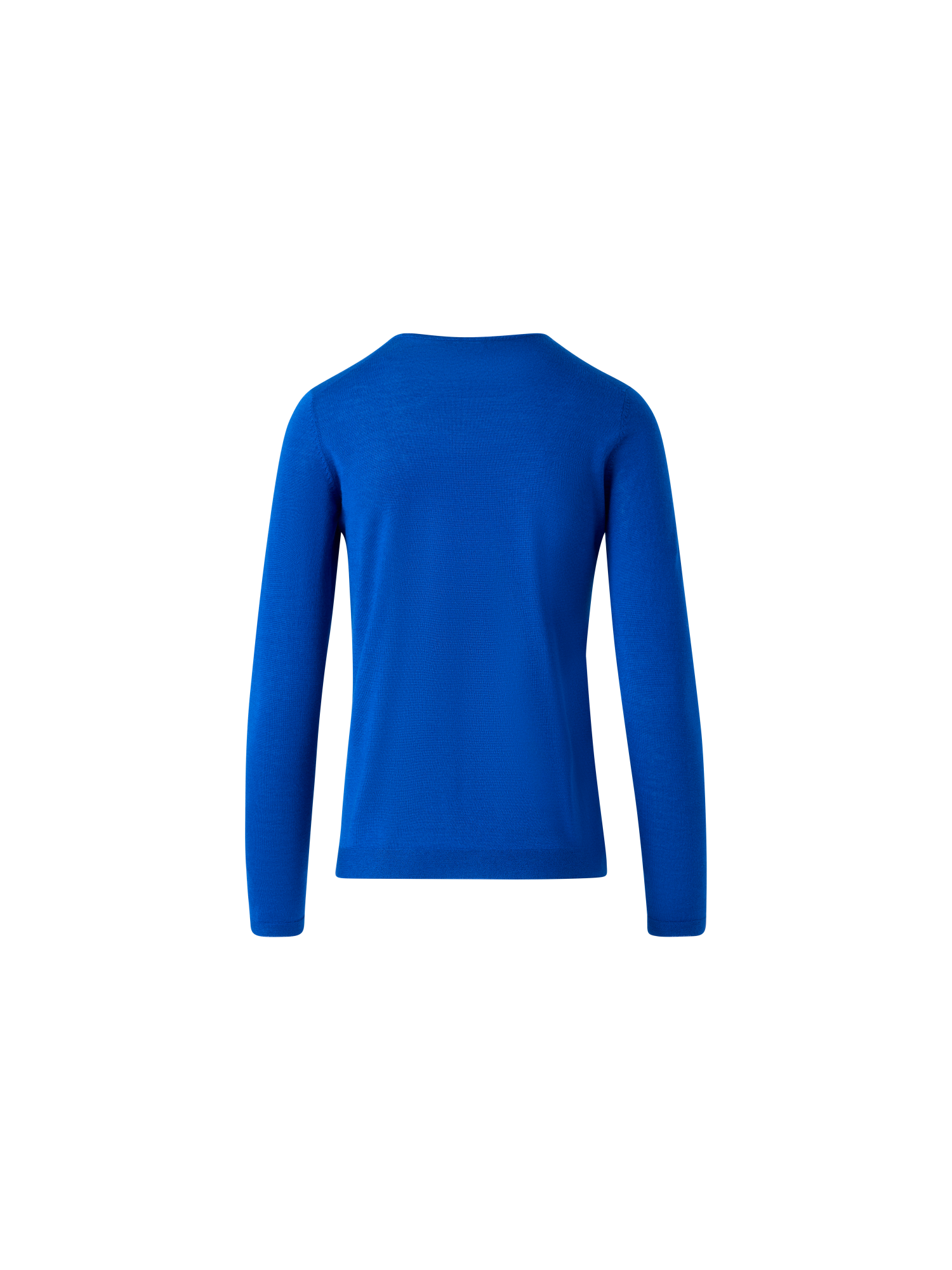 Designer Feinstrick Pullover in Kaschmir und Seide - Blau