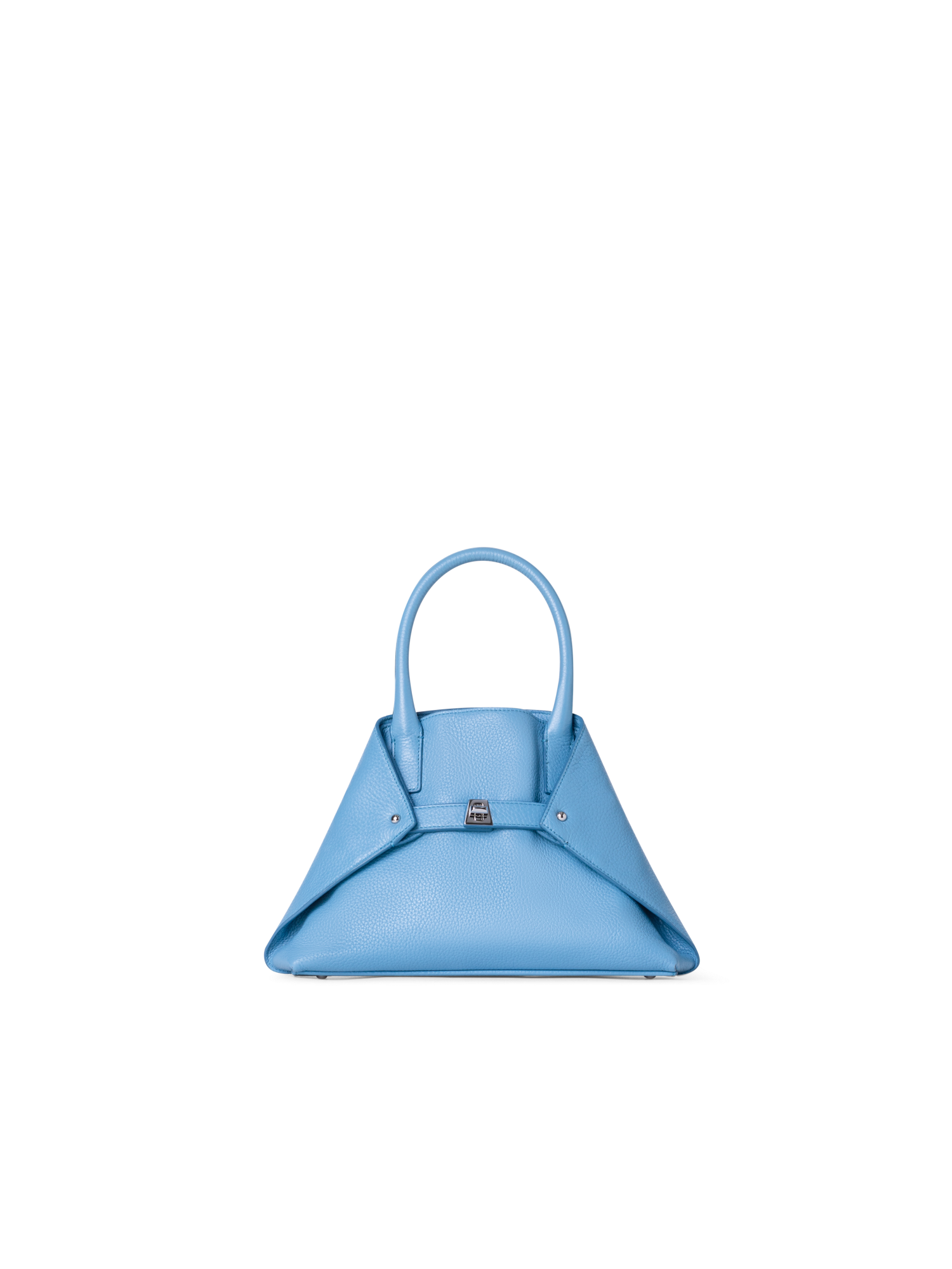 Designer Ai Little Top Handle Tote - Blau