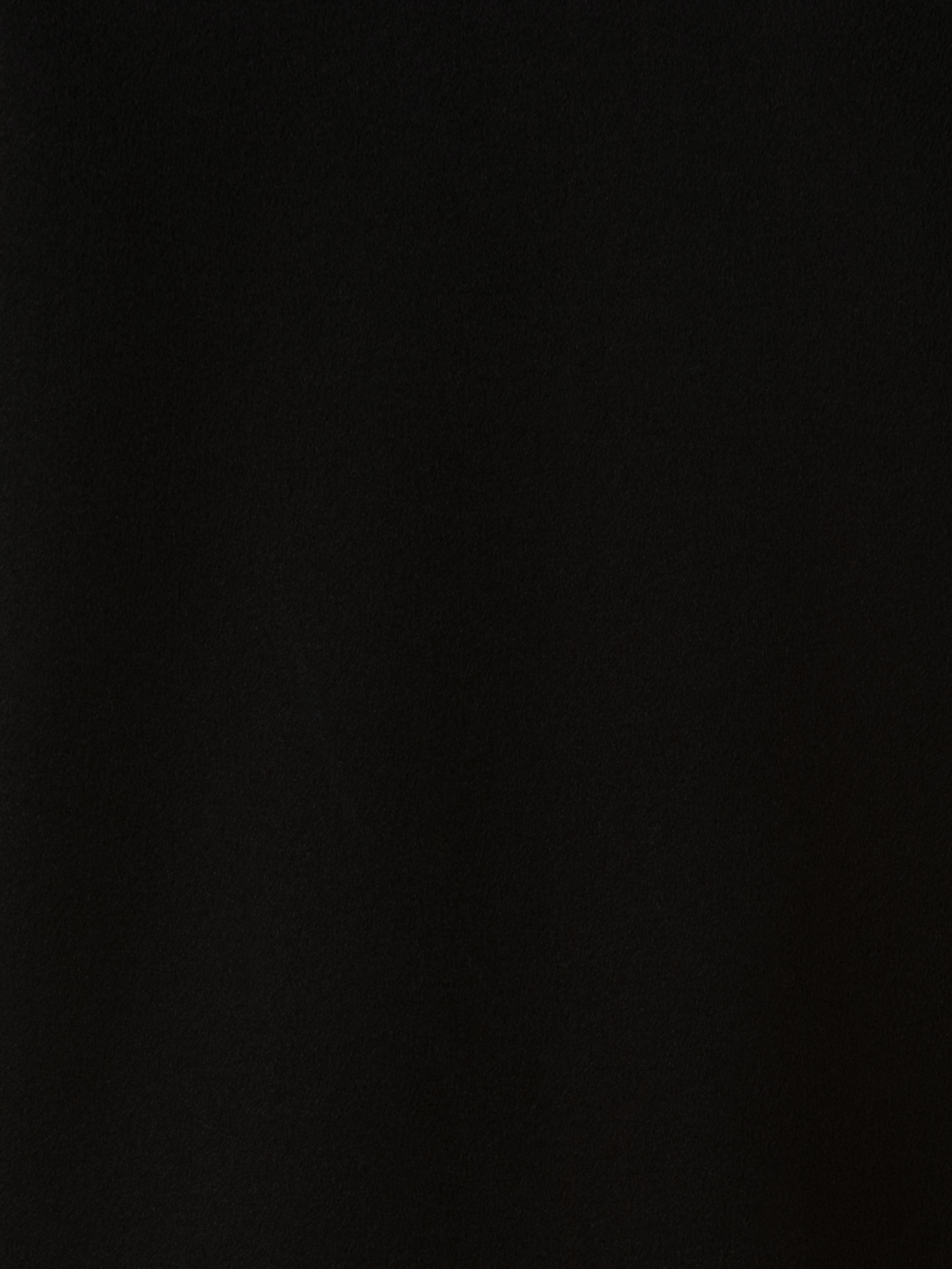 Designer Mantel aus Kaschmir-Doubleface - Schwarz