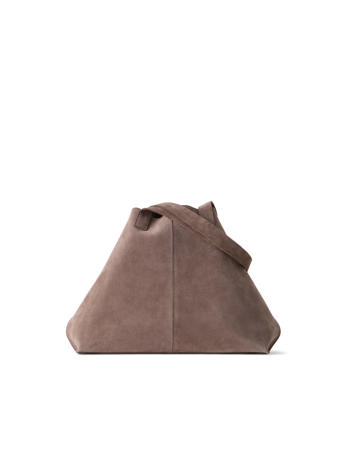 Designer Ai Medium Shoulder Tote Bag - Braun