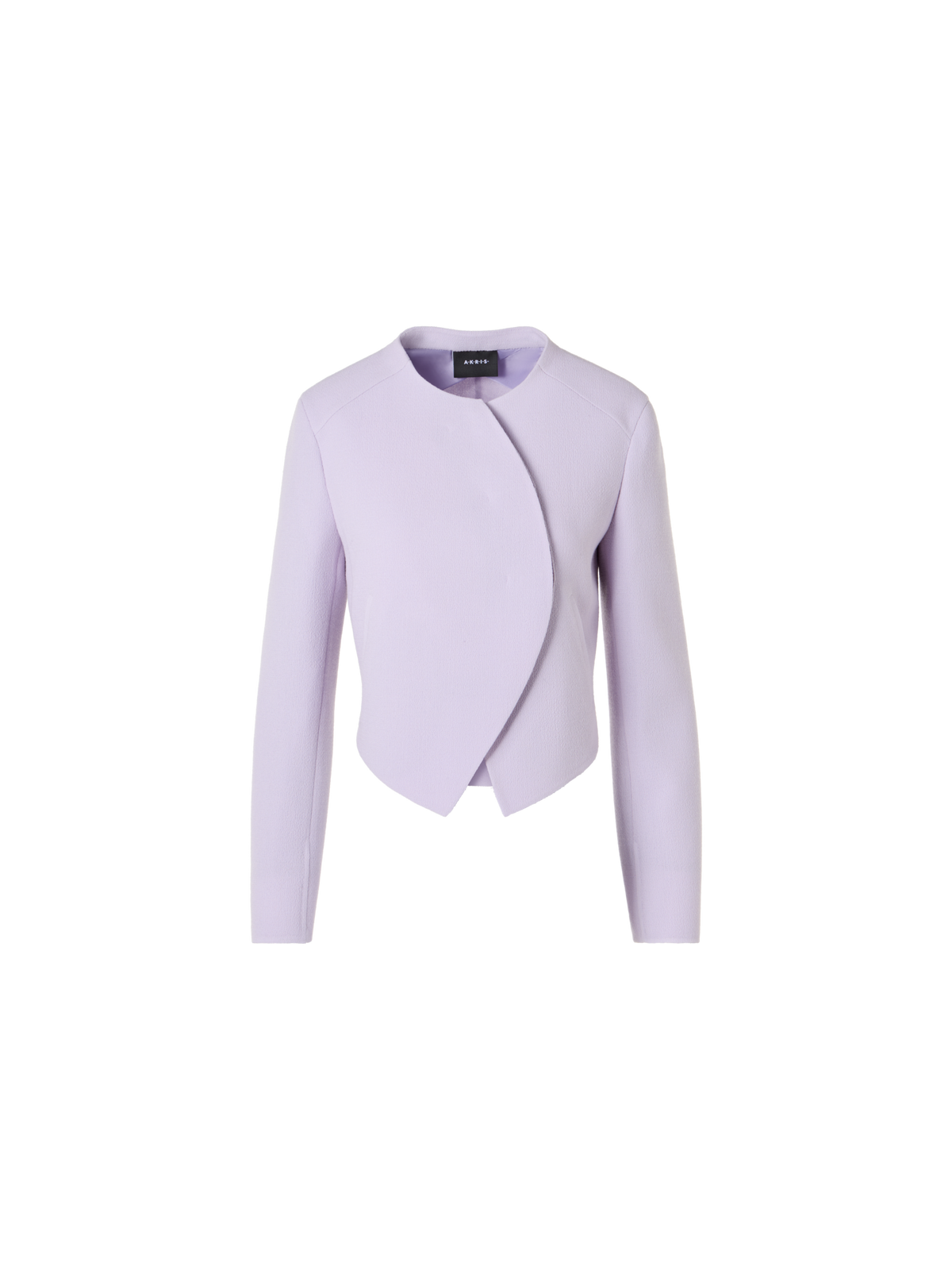 Designer Hynora Jacke aus Wollkrepp-Doubleface