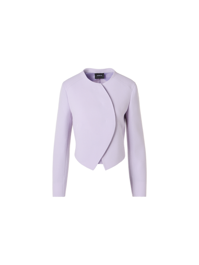 Designer Hynora Jacke aus Wollkrepp-Doubleface