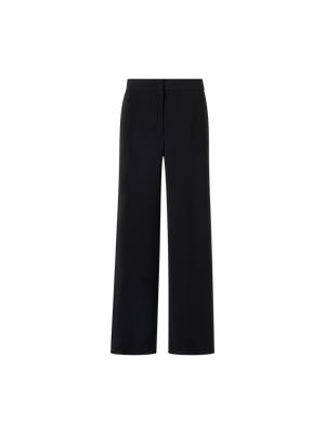 Designer Marlon Wide-Leg Hose - Schwarz