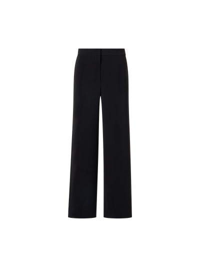 Designer Marlon Wide-Leg Hose - Schwarz