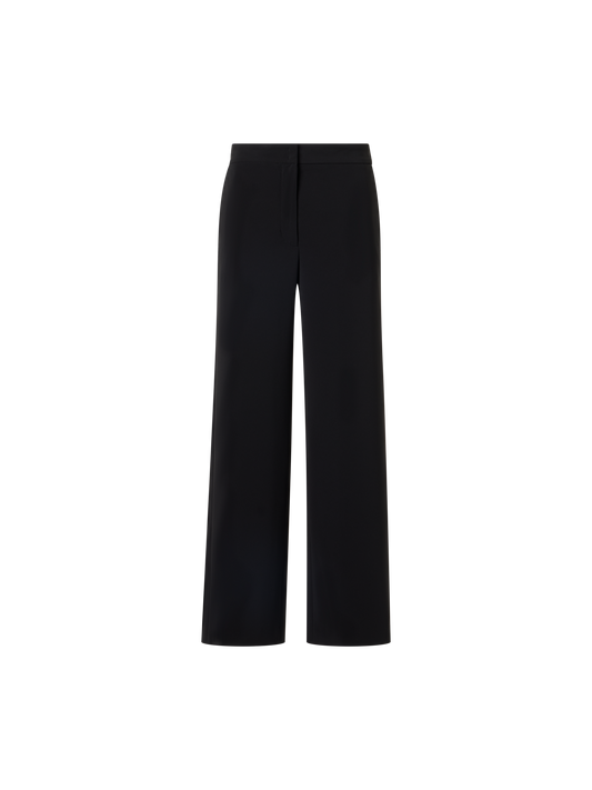 Designer Marlon Wide-Leg Hose - Schwarz