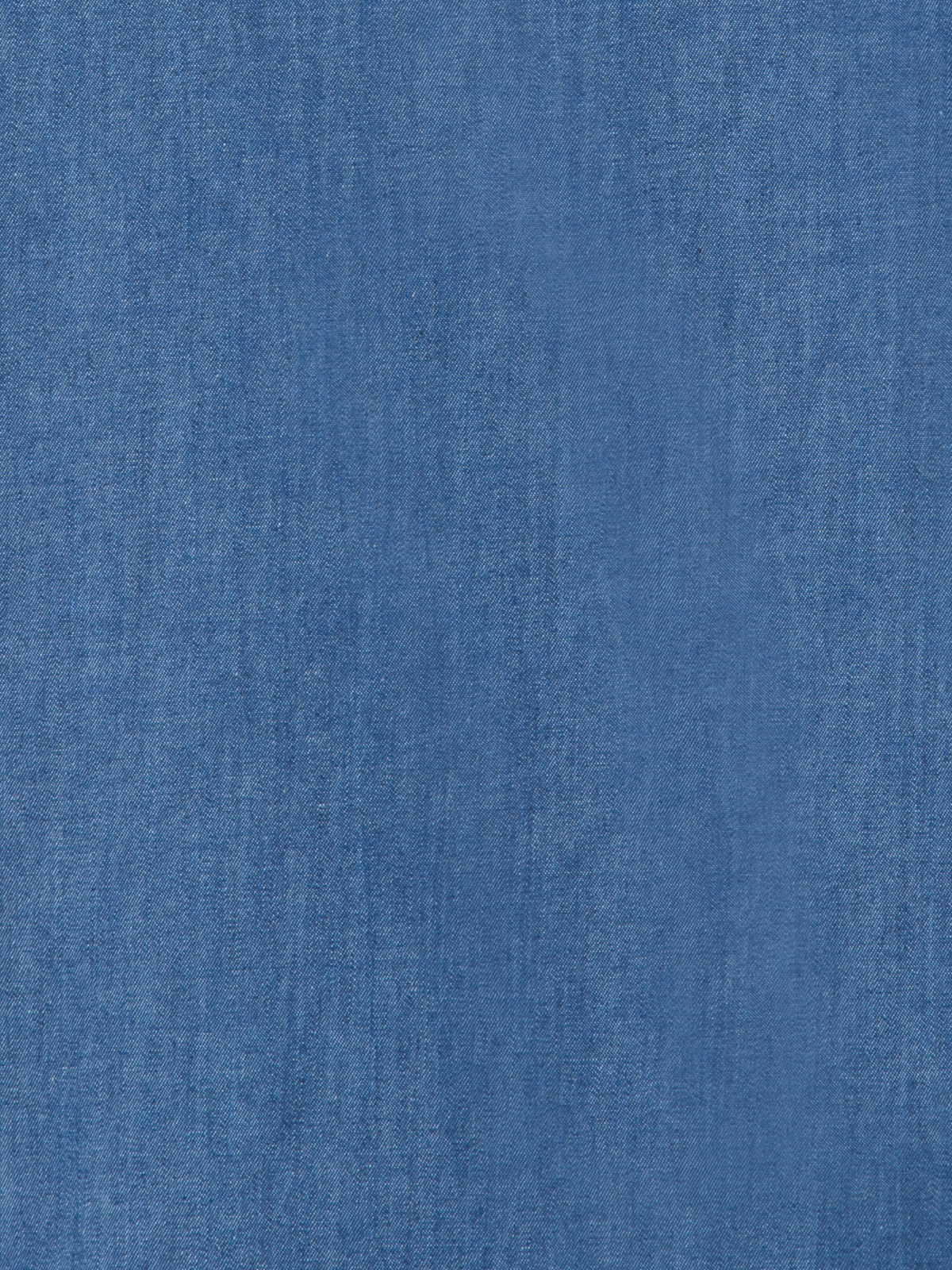 Designer Oversize Hemdbluse aus leichtem Baumwoll-Denim - Blau