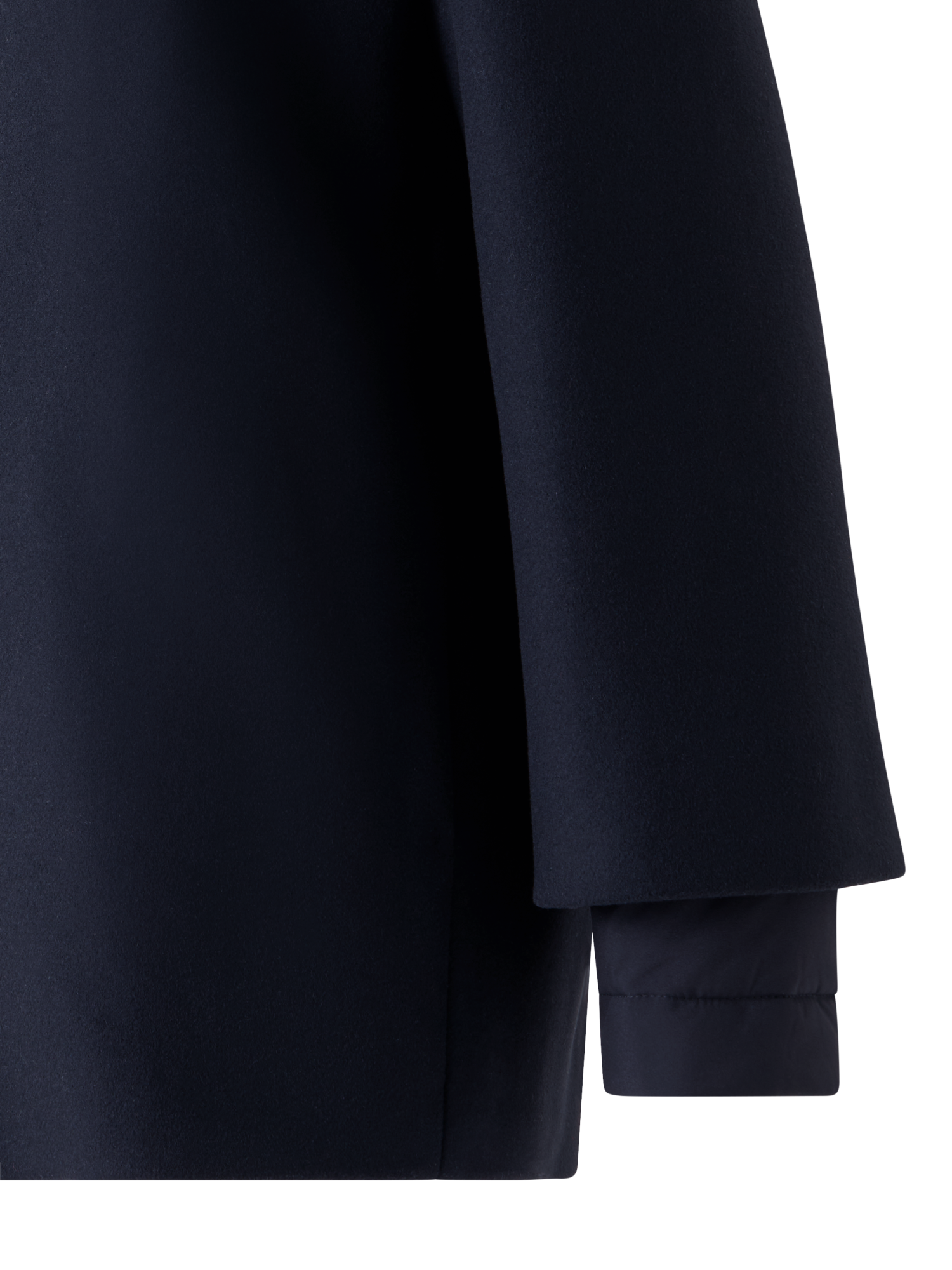 Designer 3-in-1 Kurzmantel - Dunkelblau - Blau