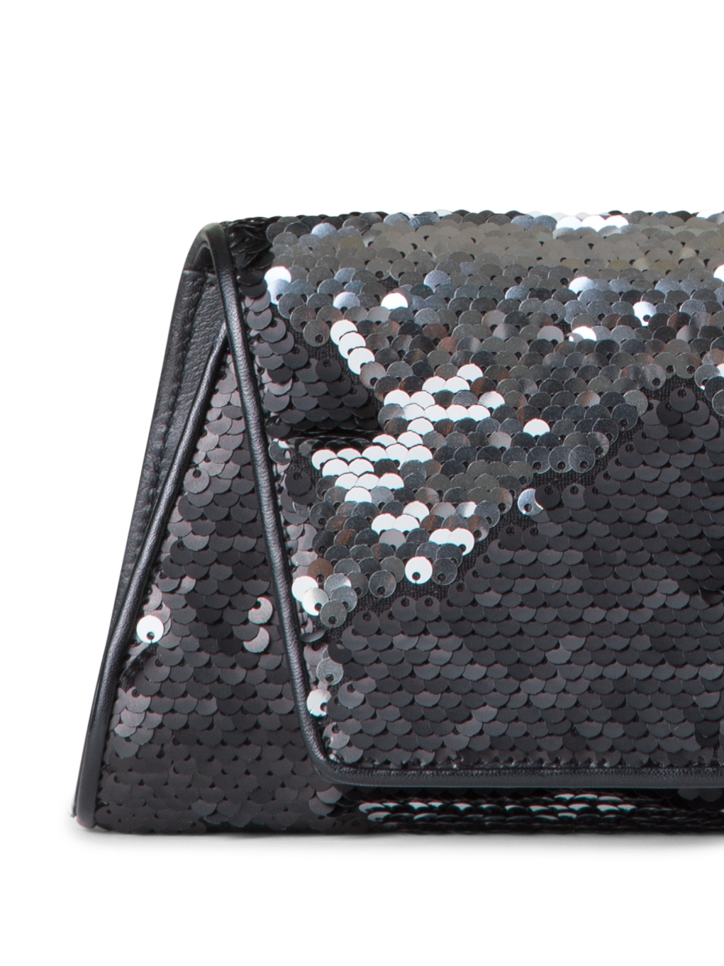 Designer Anouk Small Trapezoid Clutch - Schwarz